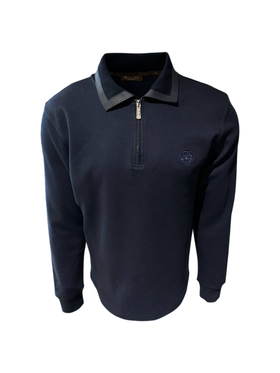 Loro Piana men's classic quarter-zipper