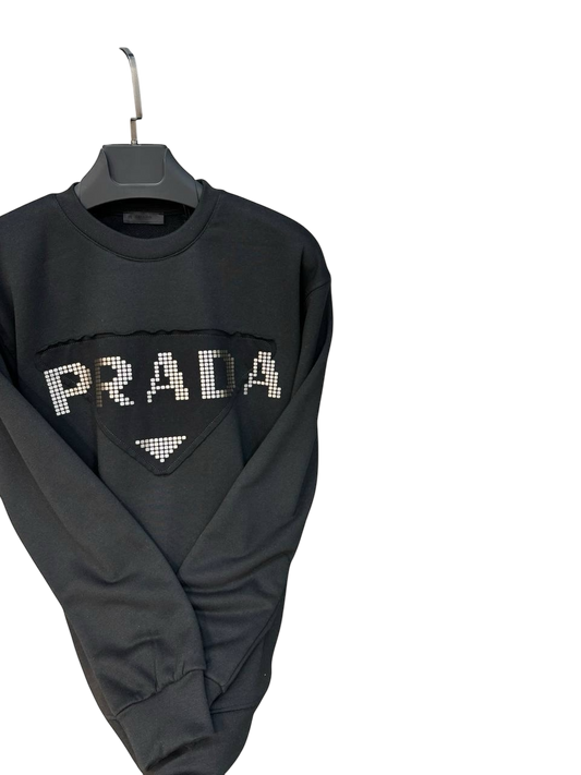 Prada logo-embroidered