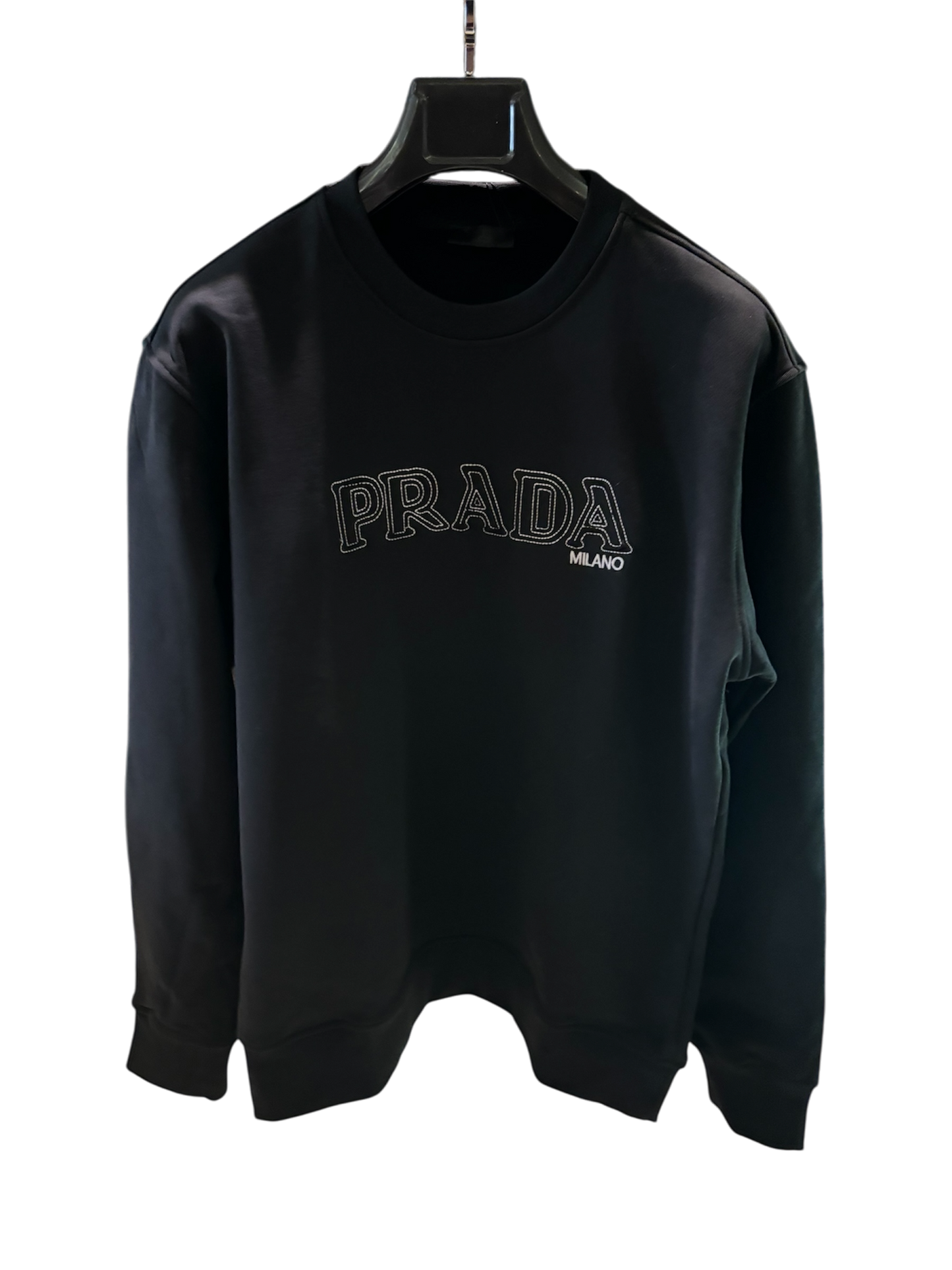 Prada logo-embroidered