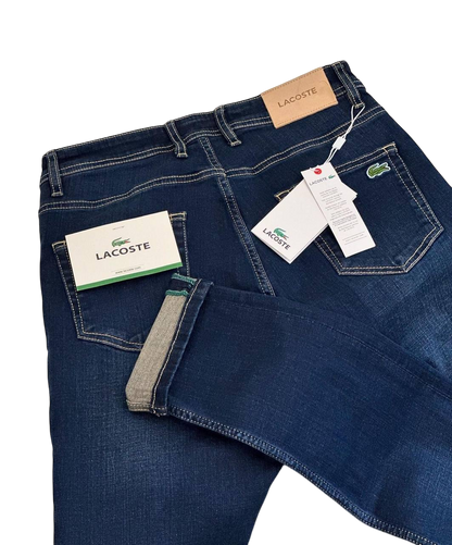 Lacoste jeans with small embroidered crocodile