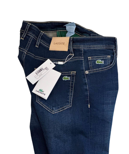 Lacoste jeans with small embroidered crocodile